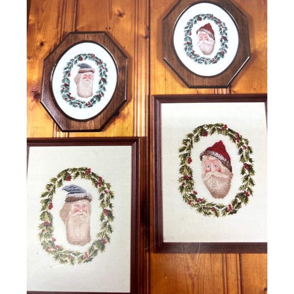 Colonial Santas Cross Stitch Patterns By Boyd Designs - Picture 1 of 3